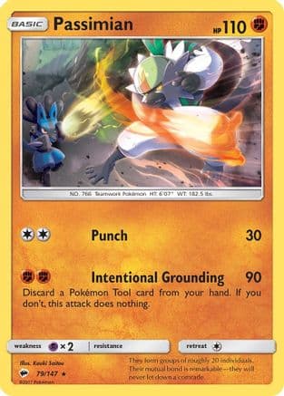 Passimian 079/147 - SM Burning Shadows Reverse Holofoil