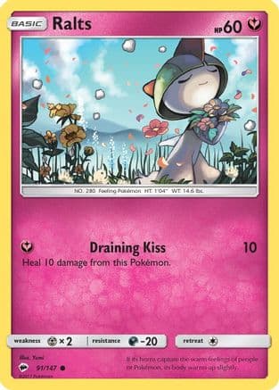 Ralts 091/147 - SM Burning Shadows