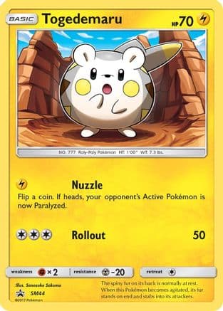 Togedemaru SM44 SM44/248 - SM Promos Holofoil