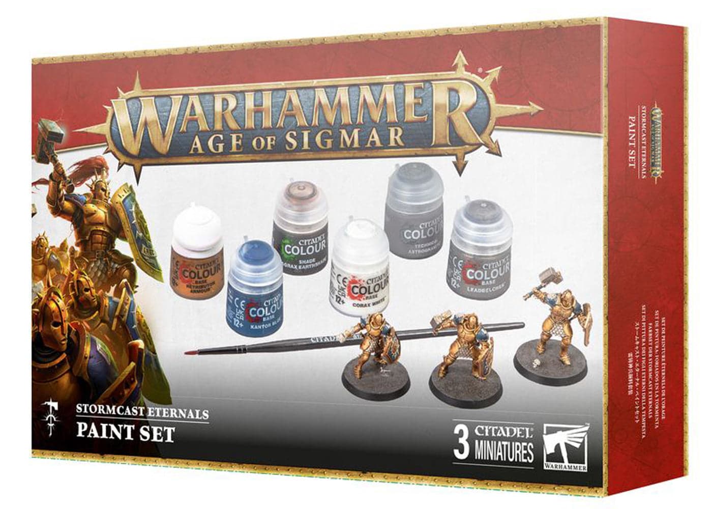 Warhammer: Age Of Sigmar | Stormcast Eternals | Liberators + Paint Set