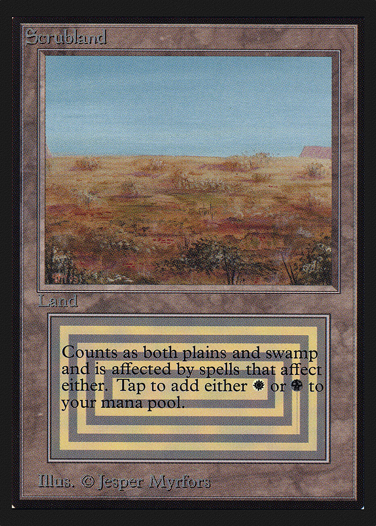 Scrubland (CEI-282) - Intl. Collectors' Edition