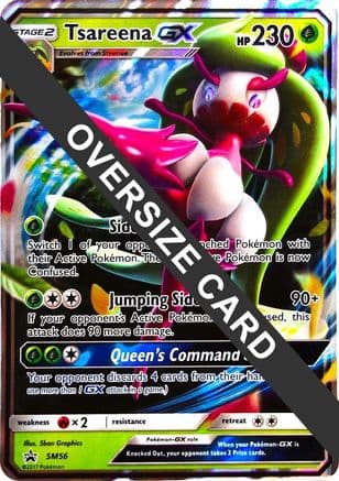Tsareena GX SM56 SM56- Jumbo Cards Holofoil
