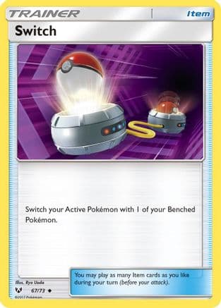 Switch 067 Shining Legends - Uncommon