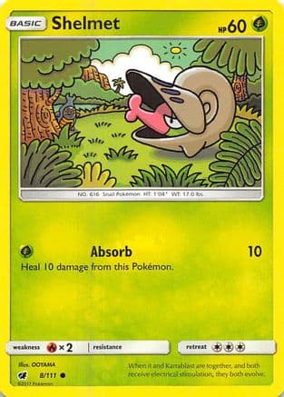 Shelmet 008/111 - SM Crimson Invasion