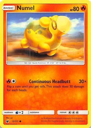 Numel 013/111 - SM Crimson Invasion Reverse Holofoil