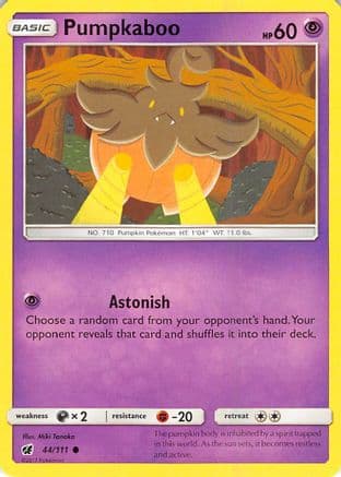 Pumpkaboo 044/111 - SM Crimson Invasion Reverse Holofoil