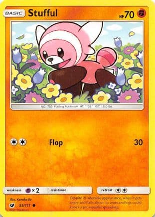 Stufful 055 SM Crimson Invasion - Common