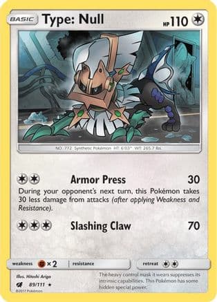 Type: Null 089/111 - SM Crimson Invasion Reverse Holofoil