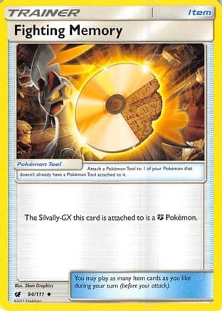 Fighting Memory 94/111 - SM Crimson Invasion Reverse Holofoil