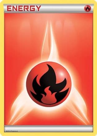 Fire Energy (2011 Unnumbered) - Holofoil League & Championship Cards - Promo