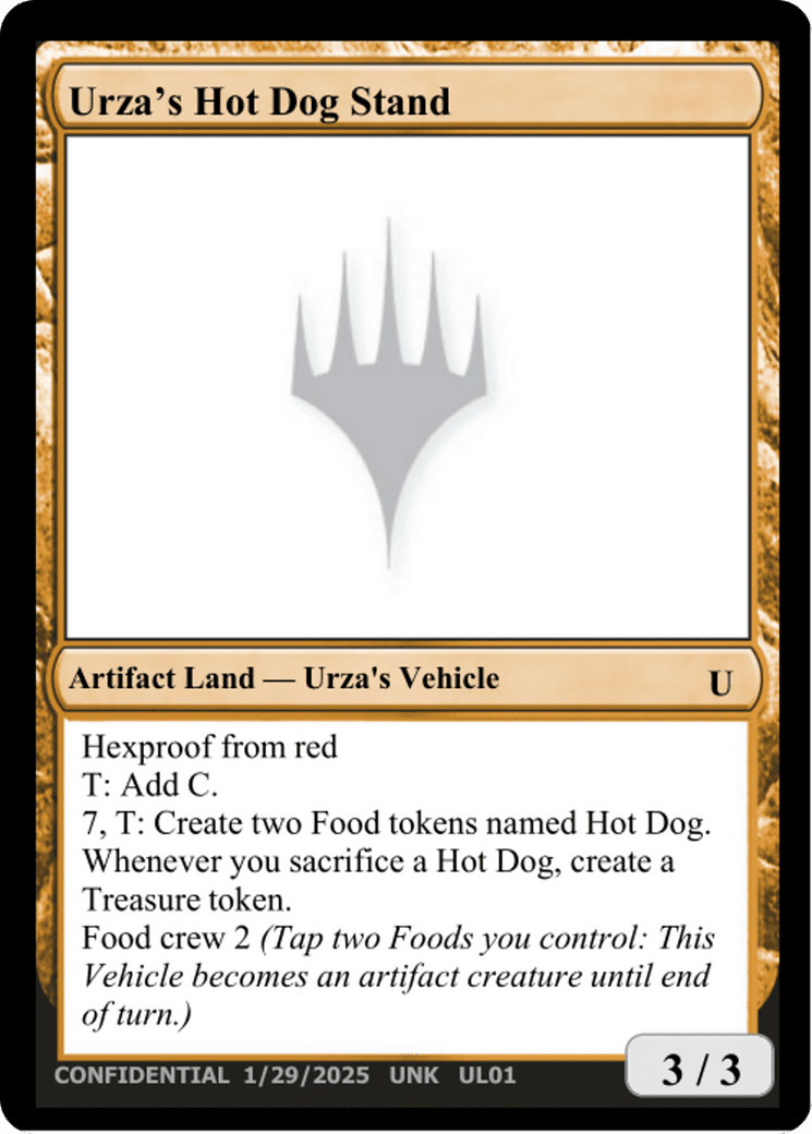 Urza's Hot Dog Stand (DA1-UL01B) - Unknown Event