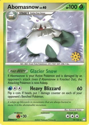 Abomasnow 19/123 - Countdown Calendar Promos