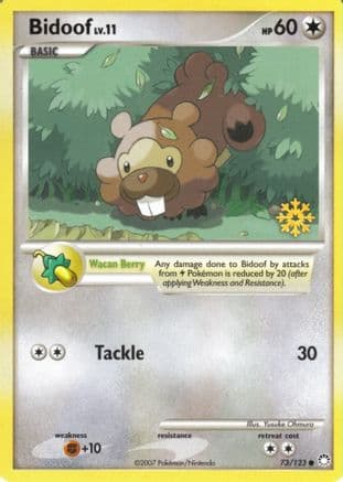 Bidoof 73/123 - Countdown Calendar Promos