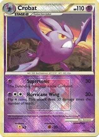 Crobat (League Promo) 014/95 - League & Championship Cards Reverse Holofoil
