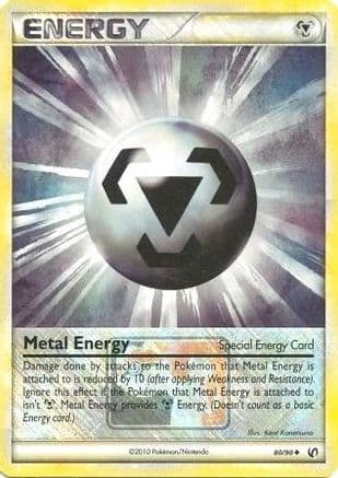 Metal Energy (Special) (League Promo) 080/90 - League & Championship Cards Reverse Holofoil