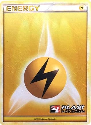 Lightning Energy (2010 Play! Pokemon) - Holofoil League & Championship Cards - Promo