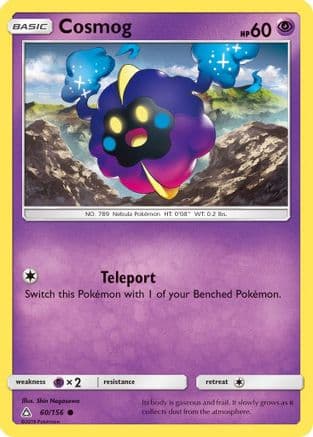 Cosmog 060/156 - SM Ultra Prism Reverse Holofoil