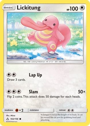 Lickitung 102 SM Ultra Prism - Common