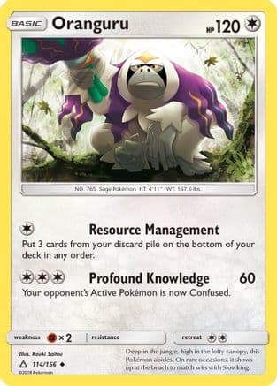 Oranguru 114 SM Ultra Prism - Uncommon