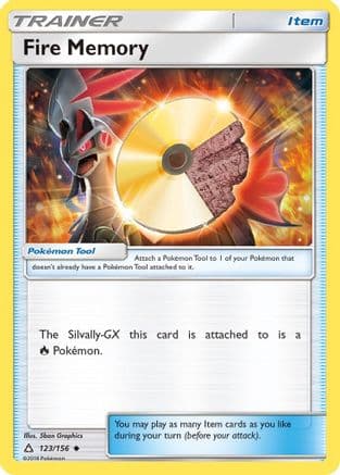 Fire Memory 123/156 - SM Ultra Prism Reverse Holofoil