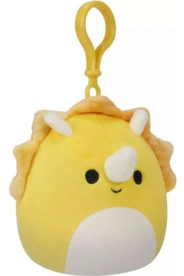 Squishmallows | 3.5" Clip On | Lancaster the Triceratops