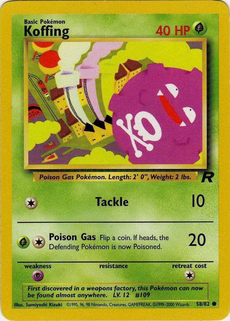 Koffing 058/82 - Team Rocket Unlimited