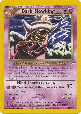 Dark Slowking 20/105 - Neo Destiny Unlimited