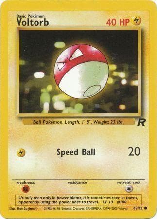 Voltorb 069 - Unlimited Team Rocket - Common
