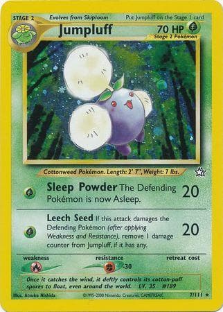 Jumpluff 007/111 - Neo Genesis Unlimited Holofoil