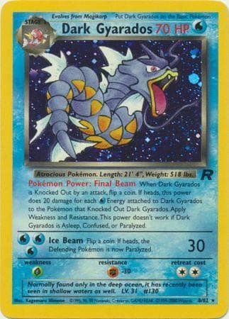 Dark Gyarados 008/82 - Team Rocket Unlimited Holofoil