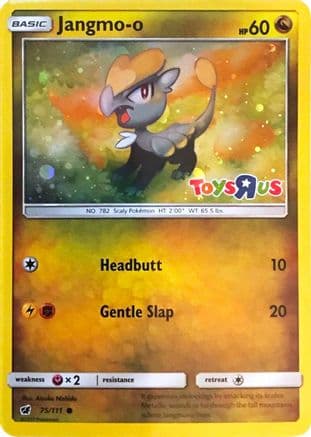 Jangmo-o (Toys R Us Promo) 075/111 - Miscellaneous Cards & Products Holofoil