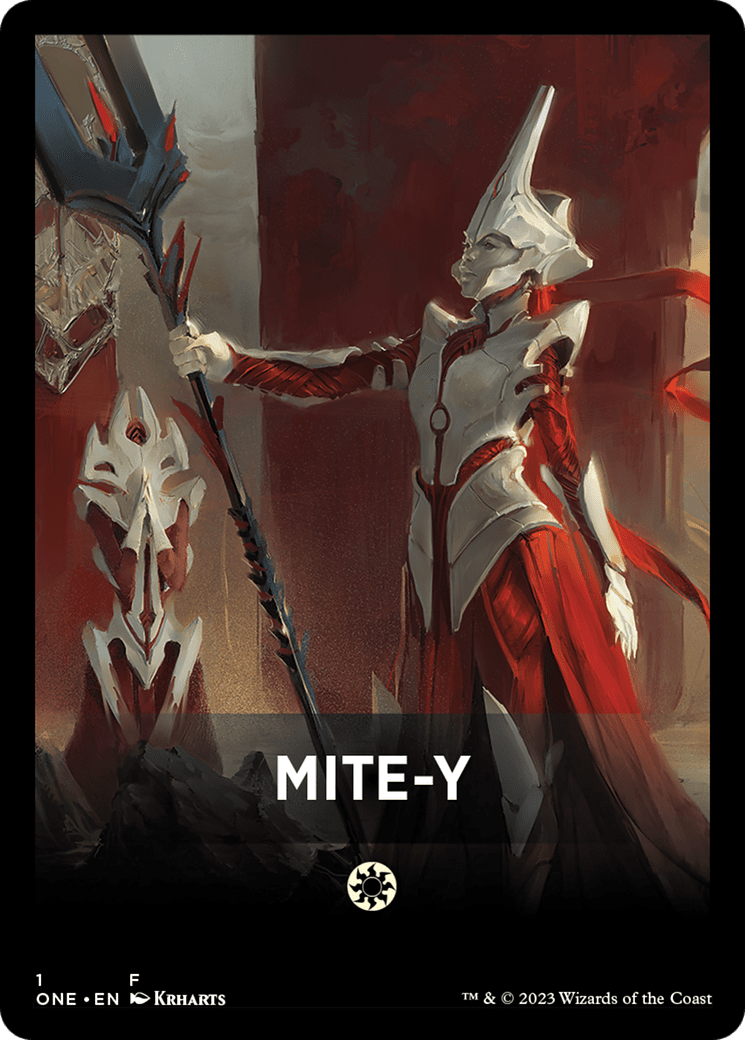 Mite-y (FONE-001) - Phyrexia: All Will Be One Jumpstart Front Cards