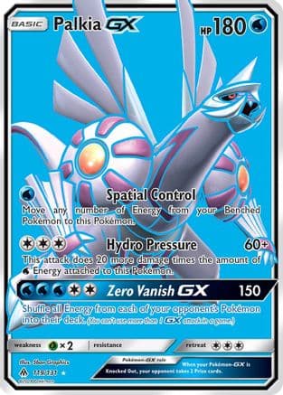 Palkia GX (Full Art) 119/131 - SM Forbidden Light Holofoil