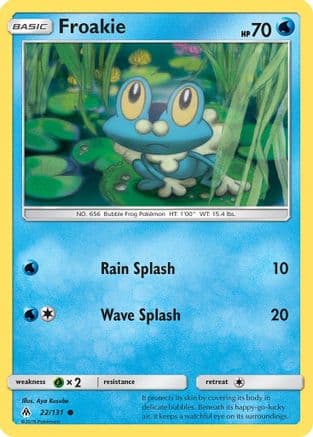 Froakie 022/131 - SM Forbidden Light Reverse Holofoil