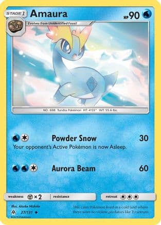 Amaura 027 SM Forbidden Light - Uncommon