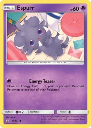 Espurr 044/131 - SM Forbidden Light Reverse Holofoil