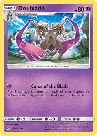 Doublade 48/131 - SM Forbidden Light Reverse Holofoil