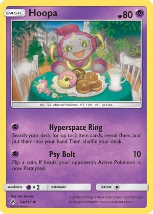 Hoopa 054/131 - SM Forbidden Light Reverse Holofoil