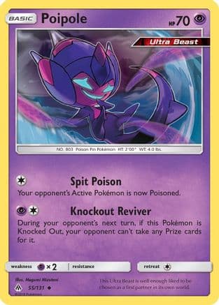 Poipole 055/131 - SM Forbidden Light Reverse Holofoil