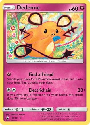 Dedenne 088/131 - SM Forbidden Light Reverse Holofoil