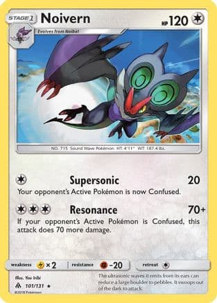Noivern 101/131 - SM Forbidden Light Reverse Holofoil