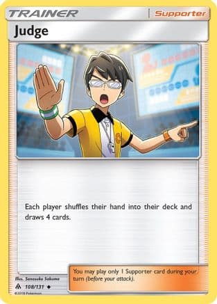 Judge 108/131 - SM Forbidden Light Reverse Holofoil