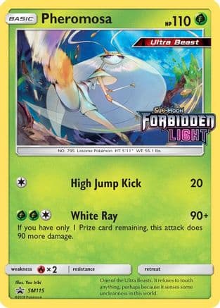 Pheromosa SM115 (Prerelease) SM115/248 - SM Promos Holofoil