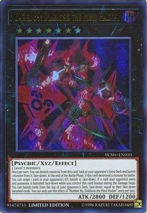 Number 89: Diablosis the Mind Hacker (YCSW-EN010) - Yu-Gi-Oh! Championship Series Prize Cards