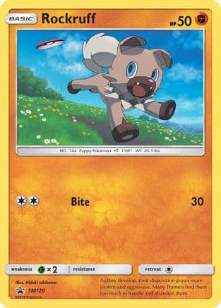 Rockruff SM120 SM120/248 - SM Promos Holofoil