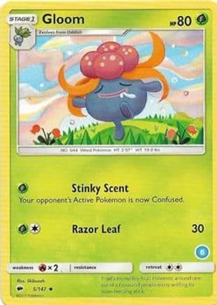 Gloom 5- SM Trainer Kit Alolan Sandslash & Alolan Ninetales