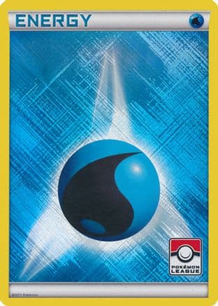 Water Energy (2011 Pokemon League Promo) - Holofoil League & Championship Cards - Promo