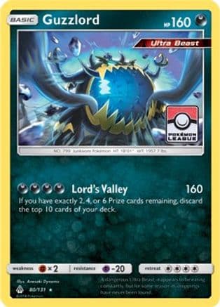 Guzzlord (Pokemon League) 080/131 - League & Championship Cards Reverse Holofoil