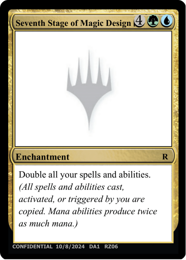 Seventh Stage of Magic Design (DA1-RZ06D) - Unknown Event