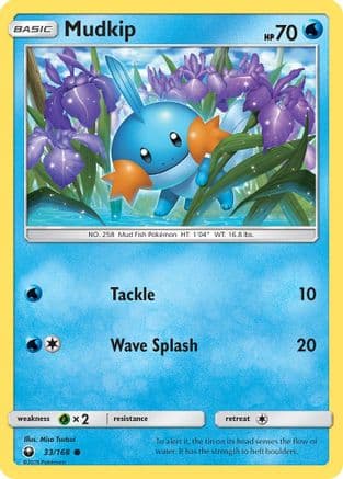 Mudkip 033/168 - SM Celestial Storm Reverse Holofoil